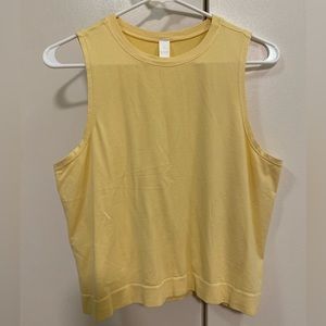 Avocado Yellow Sport Top / T-Shirt S-M Size